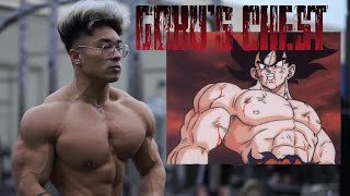 أفضل 4 تمارين لبناء صدر غوكو - مع تمرين الصدر الكامل والعضلة ثلاثية الرؤوس - IFBB Pro K-Pop Goku