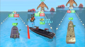 Boat Evolution All Levels Gameplay Walkthrough Android IOS
