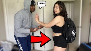 WEARING A SCANDALOUS OUTFIT TO THE GYM!!! **HE WAS HEATED**