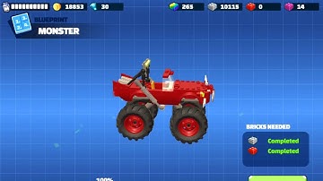 Lego Hill Climb Adventures - Monster Truck Part 3 Gameplay Walkthrough Android IOS