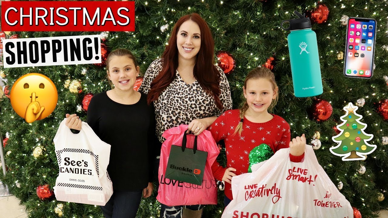 CHRISTMAS SHOPPING FOR OUR TEEN DAUGHTER!