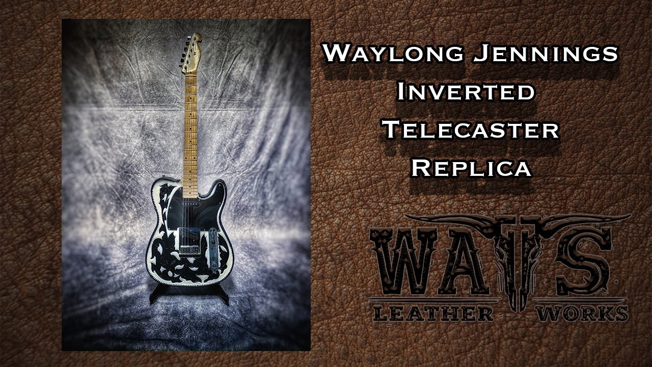 Inverted Waylon Jennings Telecaster Replica
