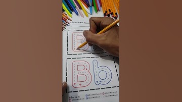 Letter B (Part 3) Writing Tutorial for Kids | Easy Tracing Steps | ROWAB Educational Treasures