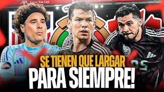 5 JUGADORES que NO DEBEN VOLVER NUNCA a la SELECCIÓN MEXICANA