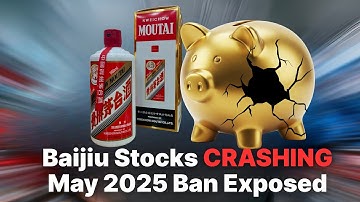 Why Chinese Premium Spirits Stocks Are Crashing (Baijiu Crisis 2025)