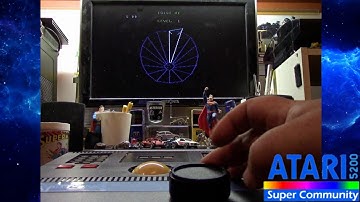 Initial testing of the Atari 5200 Spinner mod!