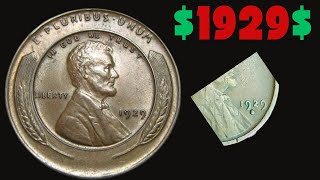 WHAT IS A 1929 AND 1929-D WHEAT PENNY WORTH? RARE PENNY COINS WORTH MONEY!