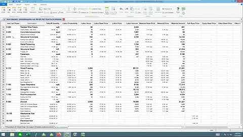 Transfer Estimate To Job Cost Using Sage Estimating SQL To Sage 300 CRE, Part 1 of 3