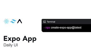 Daily UI - React Native / Expo / Nativewind / Tailwind