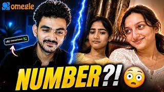 She Actually Shared Her Number?! 😳 | Omegle Live Reactions