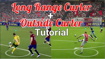 eFootball Long-Range Curler + Outside Foot Curler Tutorial | Master the Art of Curve Shots