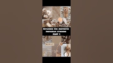 Keywords for Aesthetic Instagram stickers 💕💓 PART 1