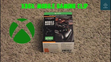 PowerA MOGA mobile gaming clip for Xbox unboxing