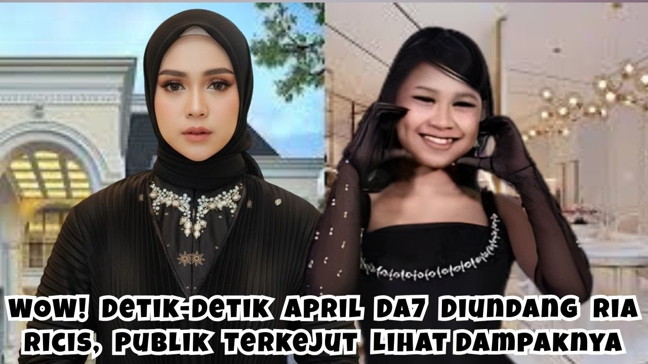 Undangan Ria Ricis DETIK DETIK!! Nama April DA7 Melejit Usai Undangan dari Ria Ricis Ada ...