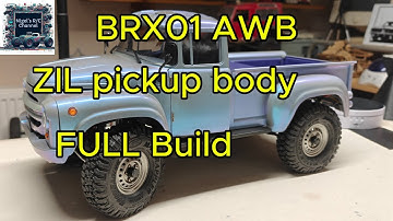 ZIL BODY FULL BUILD ( Boomracing zil pickup BRX01 AWB )