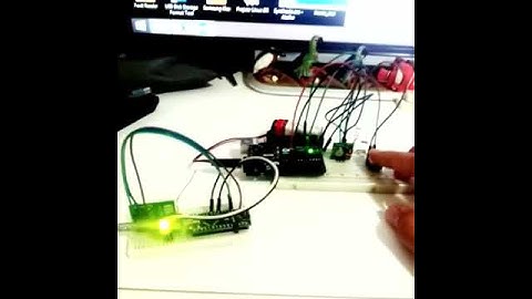 Arduino receptor e transmissor 433mhz