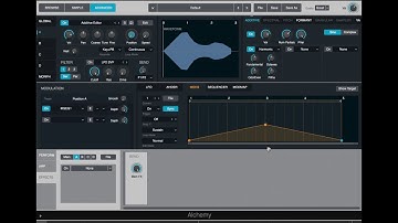 How To Tutorial - Modulating Partials in Alchemy  - SubjectSound