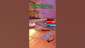 Mario Kart World but I got in trouble for yelling #mariokart #mariokartworld #nintendoswitch2