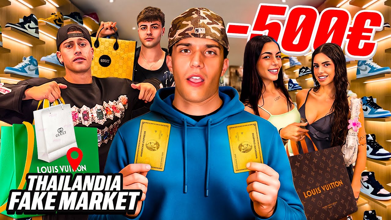 HO SPESO 500€ DI VESTITI FAKE IN THAILANDIA…
