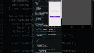 React Native CLI Forgot Password Screen UI | Clean Mobile App Design #ReactNative #ReactNativeCLI