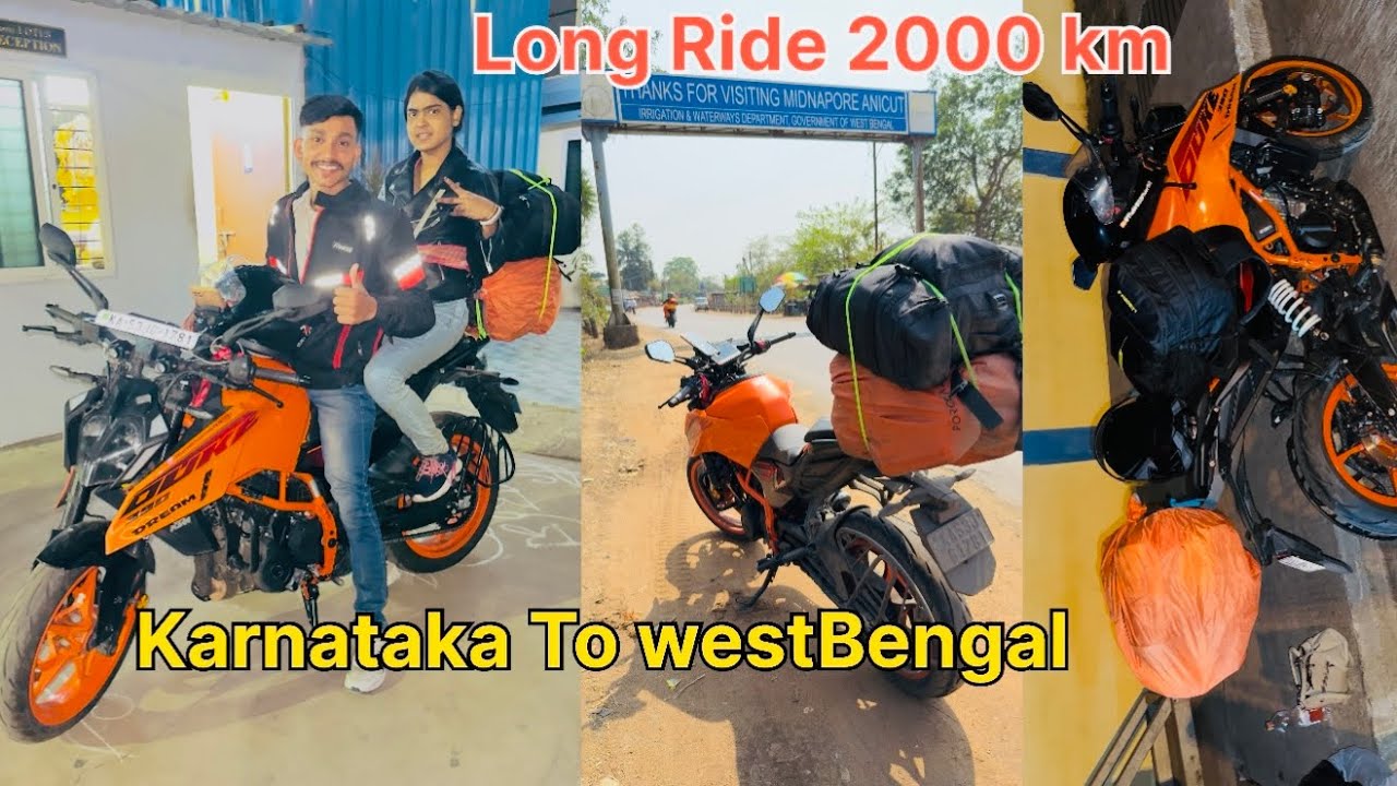 Karnataka To West Bengal 👍 Long Ride 2000 km