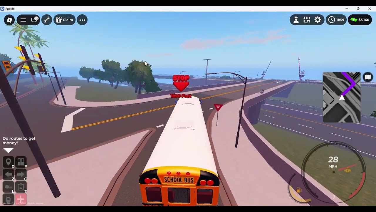 SCHOOL BUS SIM (ROBLOX)