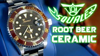 Squale Ceramic Root Beer 1545 20 Atmos Heritage Full Review
