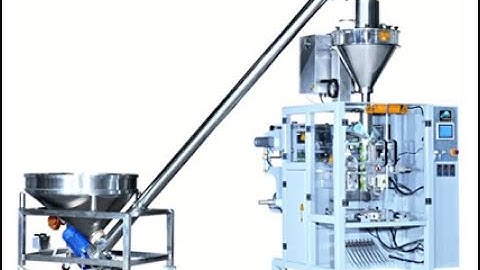 Servo Auger Filler Collar type Machine Dhaniya Pack.