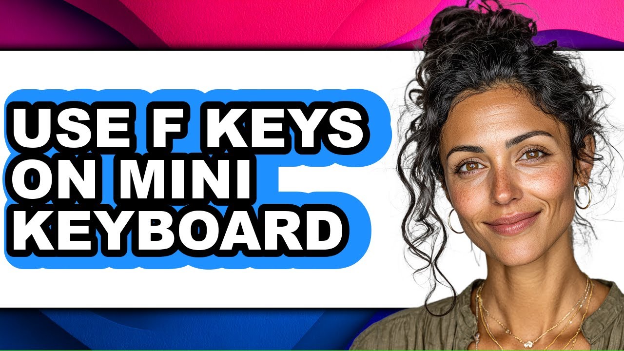 How to Use F Keys on Mini Keyboard - Easy Guide - YouTube