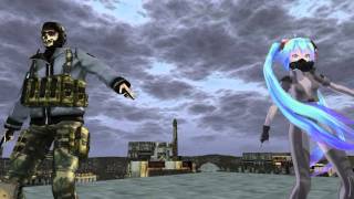 [MMD] S.T.A.L.K.E.R.s- Ghost and TDA Miku- Bio hazard (+motion)