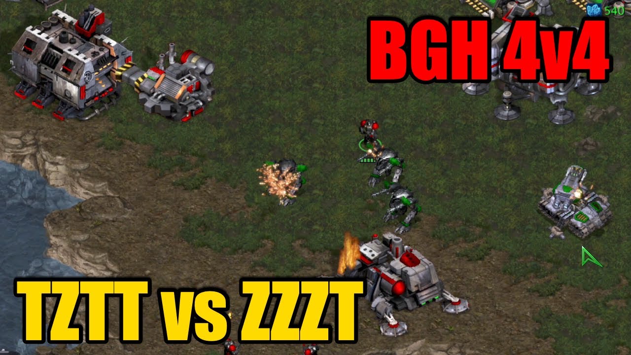 StarCraft BGH 4v4 | Big Game Hunters | Brood War | TeamPlay
