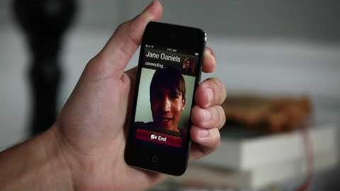 Apple iPod touch - FaceTime Video