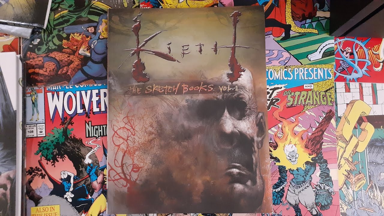 Sam Kieth sketch book