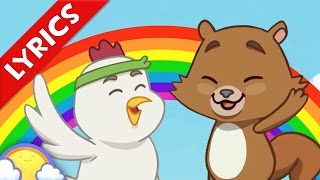 The Colors Song With Lyrics Farmyard Colors Song For Kids Cheeritoons