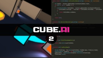 Cube.AI Unity Indie Devlog - UI & SAVE