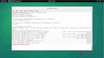 How to install Nginx web server in Open SUSE