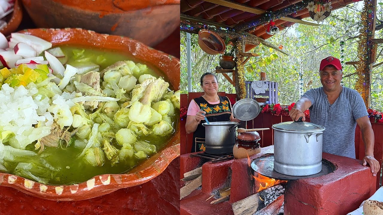 Como Hacer Pozole Verde De Rancho, Para Fiestas o Para Navidad