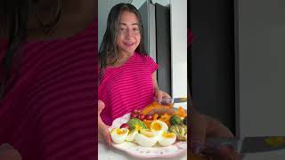my favorite way to make my eggs i love a runny yolk: #short #shorts  #demetradias