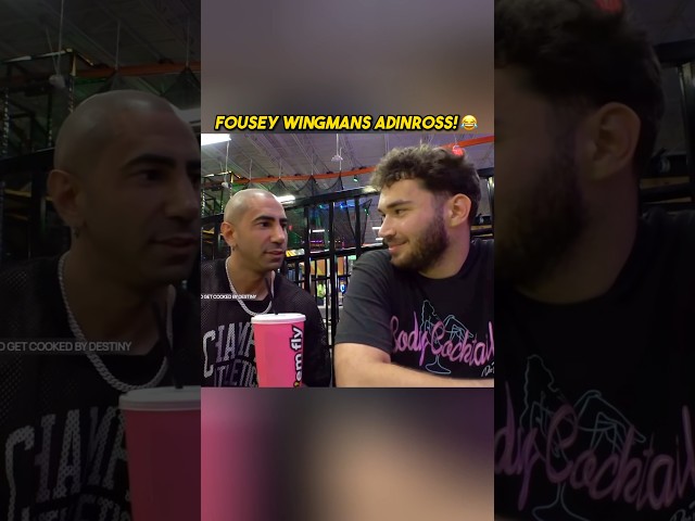 Fousey Wingman’s Adin Ross!