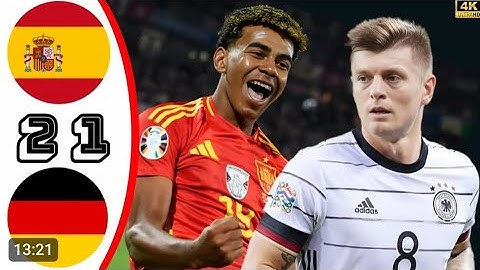 ملخص مباراة اسبانيا والمانيا2-1|اهداف مباراة اسبانيا والمانيا وسيناريو مجنون#اكسبلور #مباراة #shorts