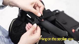 mommore Small Diaper Backpack – Travel Baby Bag for Moms & Dads #BabyBag #ParentingGear