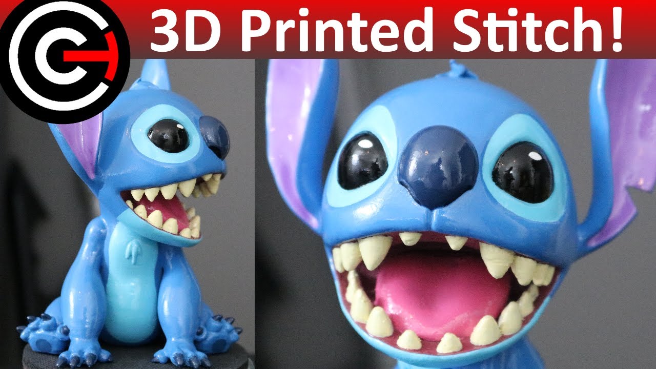 STL file LILO AND STITCH TOPPER 🚸・3D printer design to download・Cults