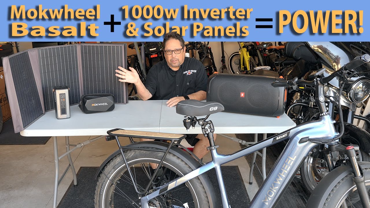 Mokwheel Basalt + 1000w Inverter & Solar Panels = Power - YouTube