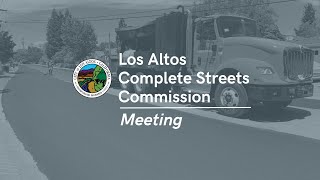 Complete Streets Commission – 08/31/2022 Regular