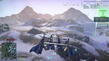 Planetside 2 - Sunderer parkour (strange glitch)