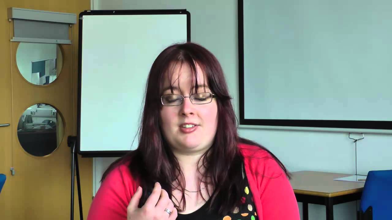 Catriona Nicol, final-year Learning Disability Nursing student - YouTube