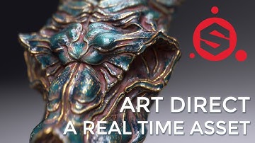 Substance Painter Tutorial: How to Art Direct Photo-Realistic Real Time Asset