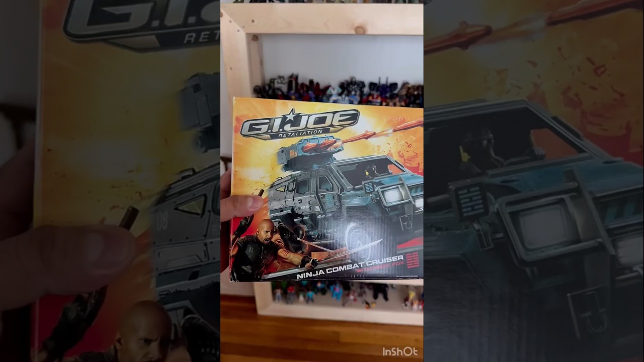 Joya 💎 Ninja Combat Cruiser Gi Joe 1/18 Hasbro #gijoe #figuras