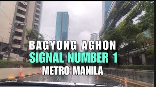 Metro Manila: Typhoon Aghon, Signal #1 Drive