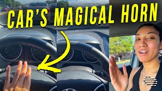 Car’s Horn Decided It Won’t Stop Honking at a Red Light